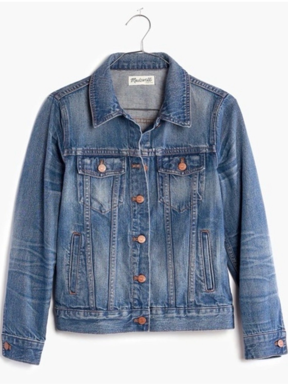 Madewell The Classic Jean Jacket in Pinter Wash - Sz. M